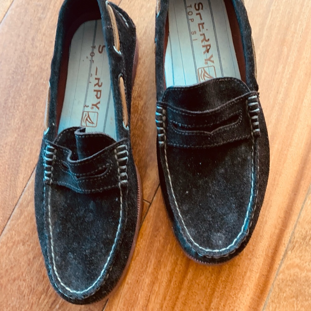 Sperry Men’s Suede Brown Shoe Size 8.5